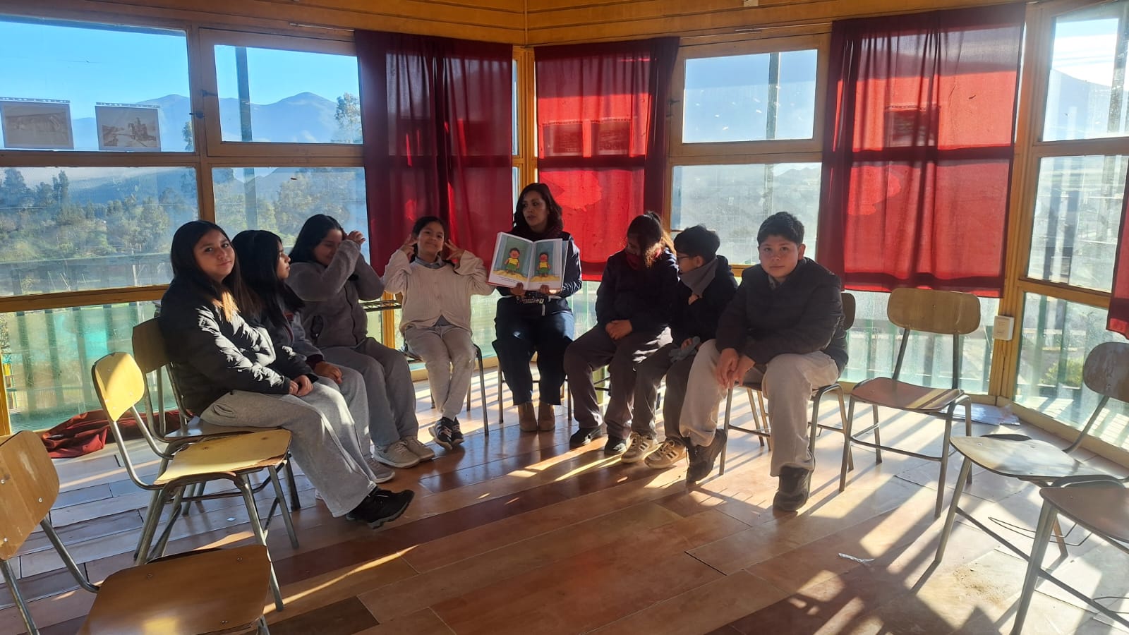 Actividad del Colegio Paulo Freire