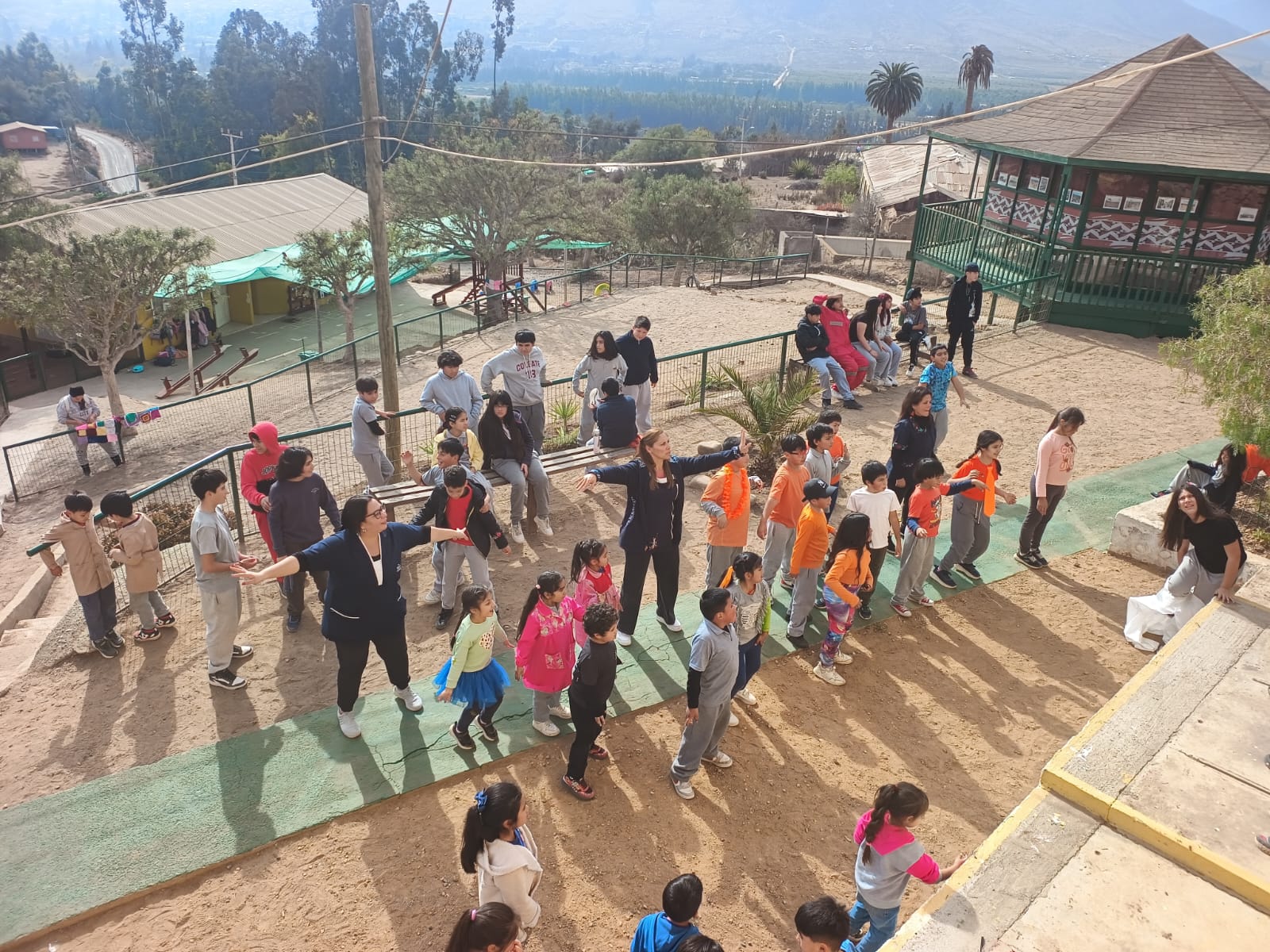 Actividad del Colegio Paulo Freire