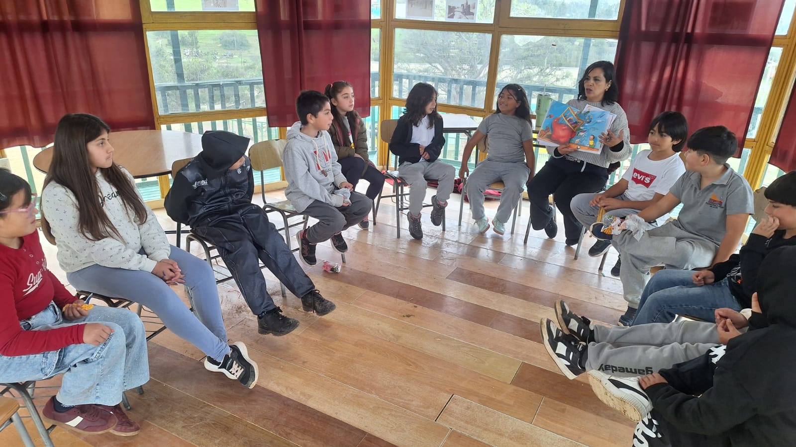 Actividad del Colegio Paulo Freire