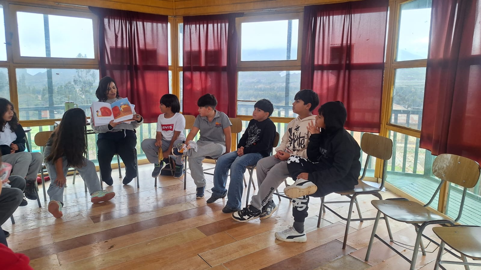 Actividad del Colegio Paulo Freire